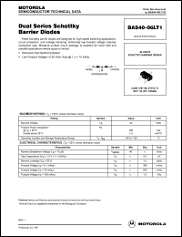 Click here to download BAS4006LT1 Datasheet