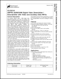 Click here to download CLC031A Datasheet