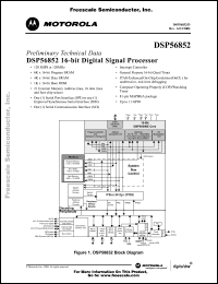 Click here to download DSP56852 Datasheet
