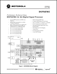 Click here to download DSP56F802 Datasheet