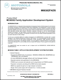 Click here to download M68302FADS Datasheet