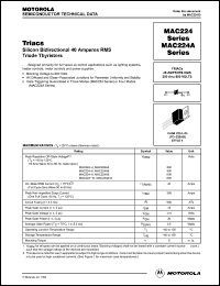 Click here to download MAC224 Datasheet