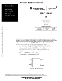 Click here to download MBC13900 Datasheet