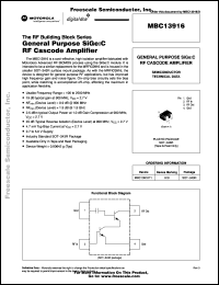 Click here to download MBC13916 Datasheet