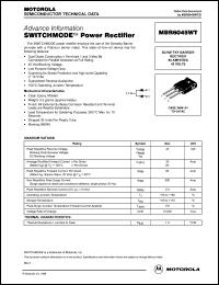 Click here to download MBR6045 Datasheet