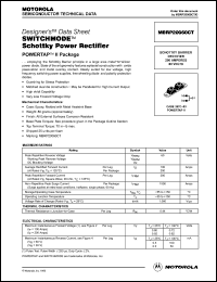 Click here to download MBRP20060 Datasheet