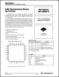 Click here to download MC100E016FN Datasheet