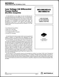 Click here to download MC100E310FN Datasheet