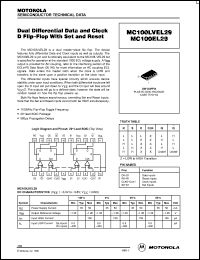 Click here to download MC100LVEL29DW Datasheet