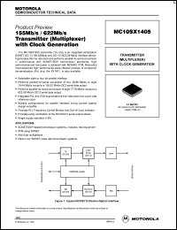Click here to download MC10SX1405 Datasheet