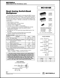 Click here to download MC14016B Datasheet