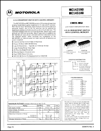 Click here to download MC145100AP Datasheet