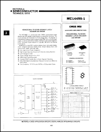 Click here to download MC14495 Datasheet