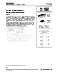 Click here to download MC145050 Datasheet