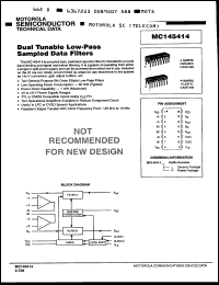 Click here to download MC145414 Datasheet