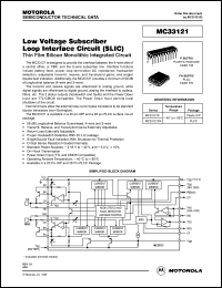 Click here to download MC33121FN Datasheet