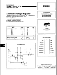 Click here to download MC3325 Datasheet