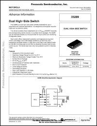 Click here to download MC33289DW/R2 Datasheet