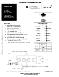 Click here to download MC33493DTB Datasheet