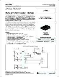 Click here to download MC33993DWB/R2 Datasheet