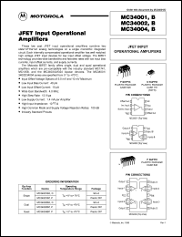 Click here to download MC34004BP Datasheet