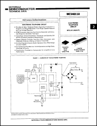 Click here to download MC34011A Datasheet