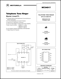 Click here to download MC34017 Datasheet