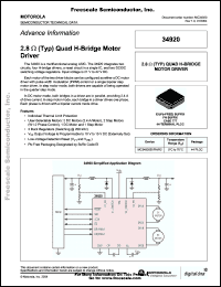 Click here to download MC34920 Datasheet