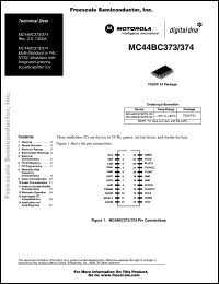 Click here to download MC44BC374 Datasheet