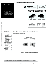 Click here to download MC44BC373CD Datasheet