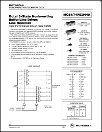 Click here to download MC74HC244A Datasheet