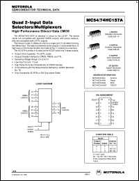 Click here to download 74HC157 Datasheet