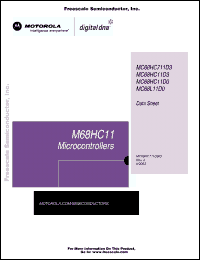 Click here to download MC68HC711D3CFN3 Datasheet