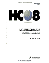 Click here to download MC68HC908AB32 Datasheet