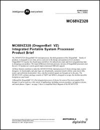 Click here to download MC68VZ328P Datasheet
