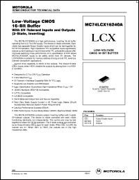 Click here to download MC74LCX16240A Datasheet