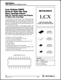 Click here to download MC74LCX574 Datasheet