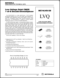 Click here to download MC74LVQ138 Datasheet