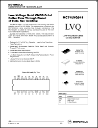 Click here to download MC74LVQ541 Datasheet