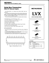 Click here to download MC74LVX245DW Datasheet
