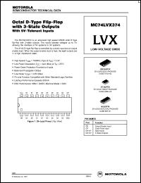 Click here to download MC74LVX374 Datasheet