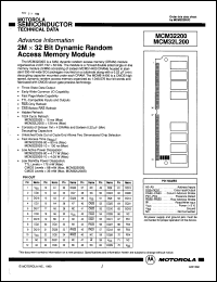 Click here to download MCM32200 Datasheet
