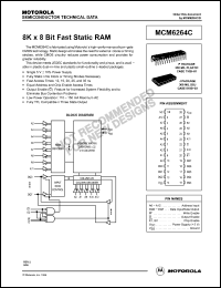 Click here to download MCM6264C Datasheet