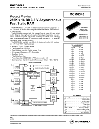 Click here to download MCM6343 Datasheet