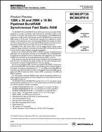 Click here to download MCM63P736 Datasheet