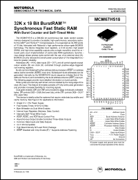 Click here to download MCM67H518 Datasheet