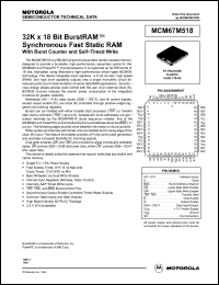 Click here to download MCM67M518 Datasheet