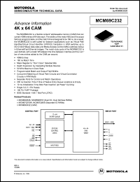 Click here to download MCM69C232 Datasheet