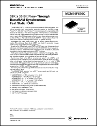 Click here to download MCM69F536C Datasheet