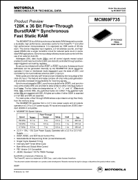 Click here to download MCM69F735 Datasheet